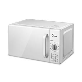 美的微波炉家用 20升360°立体加热 时尚简约 转盘式快捷加热M100线下同款