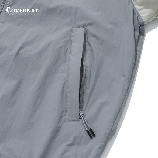 covernat韩国潮牌夹克潮流时尚彩色块轻型防风衣男女情侣款2024新CO2401JK16 商品图4