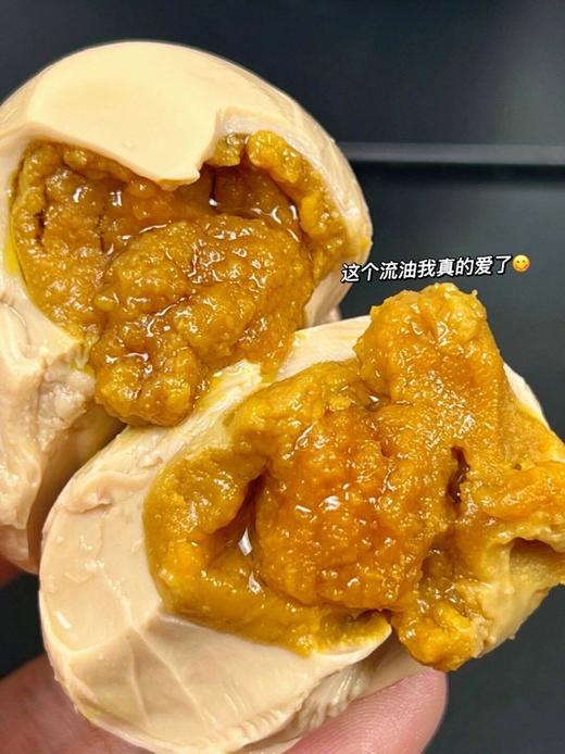 独家秘制💥农家麻酱鸡蛋丨浓香四溢，口感绵密，比蟹黄还好吃❗️❗️纯手工土鸡蛋腌制，低盐、纯绿色食品​ ​ 商品图4