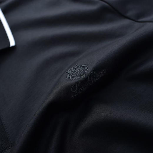 LP男士翻领短袖Polo衫。 蓝色 黑色 商品图5