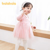 巴拉巴拉宝宝连衣裙蓬蓬网纱裙A字裙女童装2025秋季新款裙子儿童 商品缩略图1