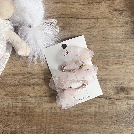 粉彩点蝴蝶结 商品图0