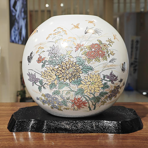 【旬彩 】日本进口九谷烧花瓶系列① 商品图2