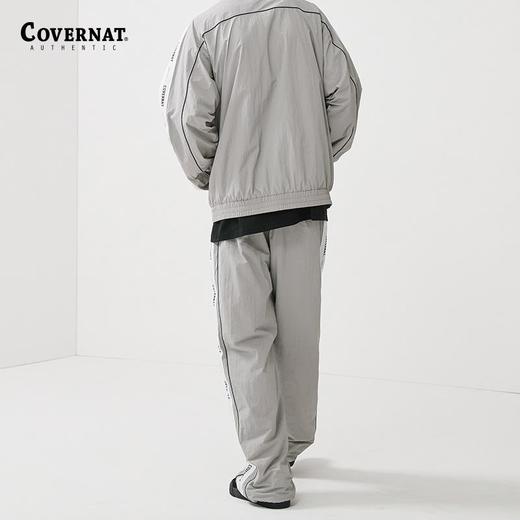 covernat2025春夏新款情侣款运动潮牌长裤拼接休闲裤CO2401PT0 商品图3