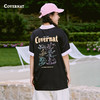 COVERNAT韩国潮牌简约短袖T恤品牌标志点缀男女同款2025春夏新CO2502ST18 商品缩略图3