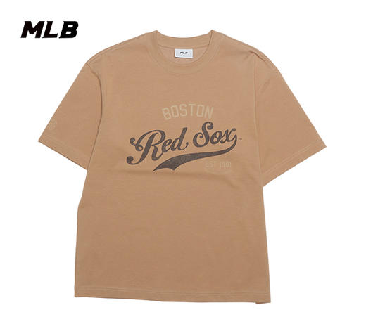 MLB男女同款25春夏新款学院风T恤3ATSV0553 商品图4