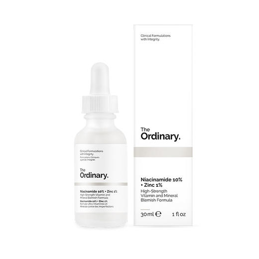 The Ordinary10%烟酰胺+1%锌精华30ml 提亮淡化痘印去黄 商品图0