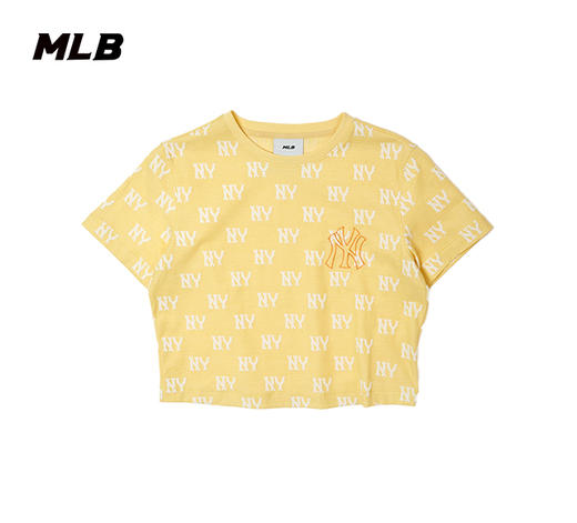 MLB男女同款刺绣标满印老花T恤3FTSM0153 商品图4