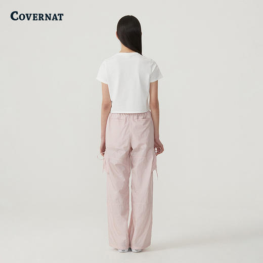 COVERNAT韩国潮牌女式绳带流体工装多口袋设计潮流2025夏季新CO2502PT78 商品图3
