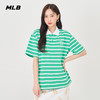 【一口价】MLB男女同款立领条纹款时尚短袖T恤3APQV0343【无货退款介意勿拍】 商品缩略图2