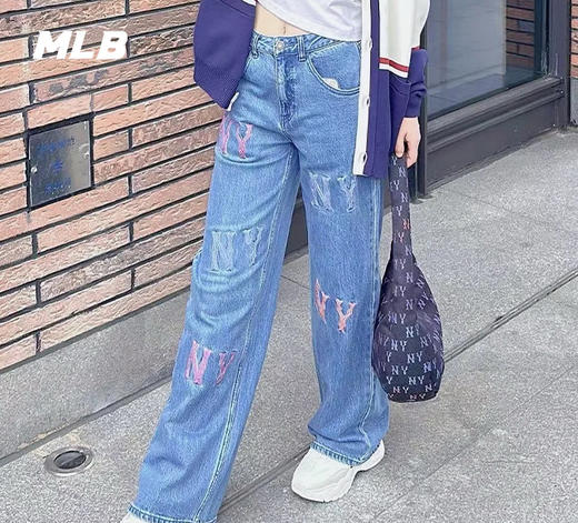 MLB新款24秋冬经典渐变色老花腋下包3ABQM024N 商品图2