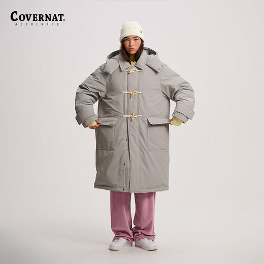 Covernat2023年冬季新品长款羽绒风衣外套男CO2304DP10 商品图3