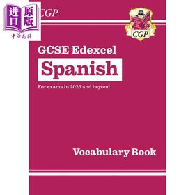 【中商原版】新GCSE 西班牙语 Edexcel爱德思 词汇书 2026年起考试 CGP New GCSE Spanish Edexcel Vocabulary Book 2026 exam