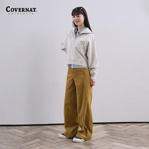 Covernat秋季新品女士灯芯绒长裤休闲通勤潮CO2303PT61 商品图2