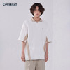 covernat韩国潮牌拱形状翻领短袖时尚宽松舒适男女同款T恤夏CO2402ST22 商品缩略图2
