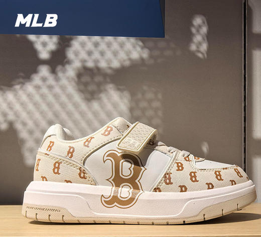 MLB儿童款男女童满印老花时尚学长鞋7ASXJM44N 商品图1