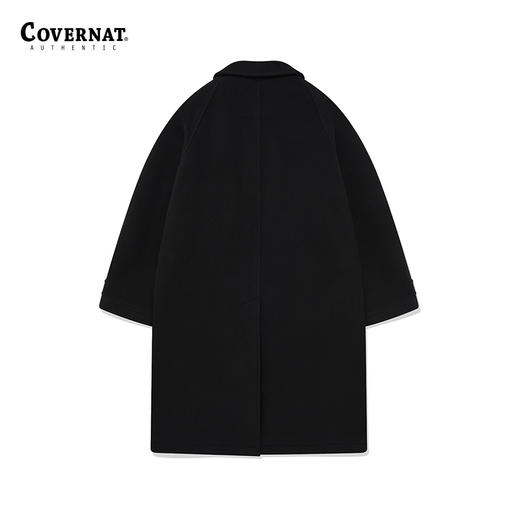 Covernat冬新品羊毛大衣巴尔马坎大衣毛呢外套长款CO2304CT05 商品图2