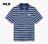 【一口价】MLB男女同款立领条纹款时尚短袖T恤3APQV0343【无货退款介意勿拍】 商品缩略图3