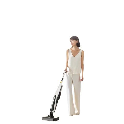 【德尔玛P20无线智能洗地机】防缠绕沿边家用洗拖吸一体机 大提速 洗地即干爽 商品图4