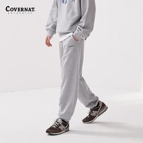 covernat韩国潮牌复古慢跑裤男女情侣休闲时尚运动裤纯棉舒适长裤CO2401PT19