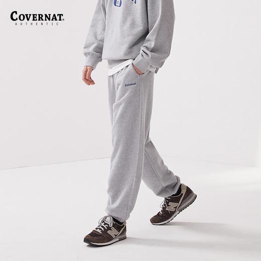 covernat韩国潮牌复古慢跑裤男女情侣休闲时尚运动裤纯棉舒适长裤CO2401PT19 商品图0