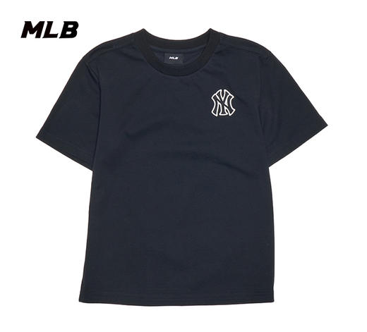 MLB kids 男女童基础款小标25春夏新款短袖7ATSB0453 商品图0