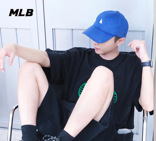 MLB男女同款小标基础款棒球帽3ACP0382N【无货退款介意勿拍】 商品图1