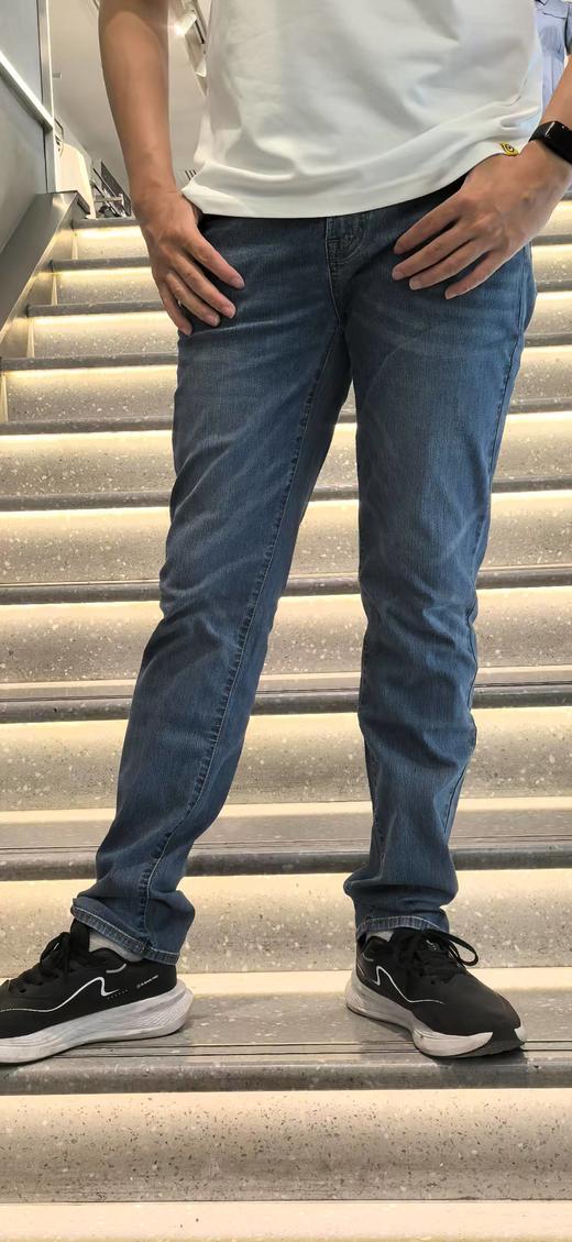 佐丹奴男装蔚蓝系列25年新款梭织牛仔裤01115023 商品图7