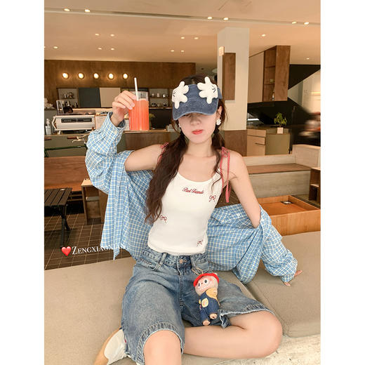 【149元任选2件】最后一波！蓝色格子衬衫 商品图2