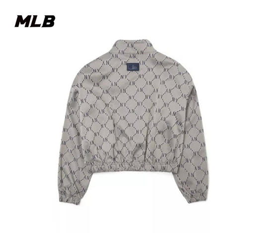 MLB女款小短款满印老花MONOGRAM防风夹克3FWJM0221【无货退款介意勿拍】 商品图3