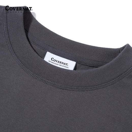 covernat韩国潮牌时尚休闲拱形LOGO无袖宽松背心2024春夏新品CO2402ST26 商品图2