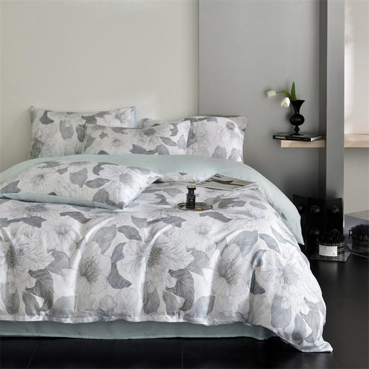 热卖！100%兰精天丝！恒源祥高品质四件套  中华老字号严选 奢华质感 数码印花 柔软亲肤 床单床笠款可选 商品图11