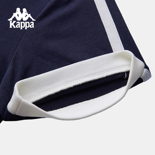 Kappa卡帕背靠背短袖t恤女2025新款夏季翻领polo衫运动休闲上衣K0F62PD02 商品图4