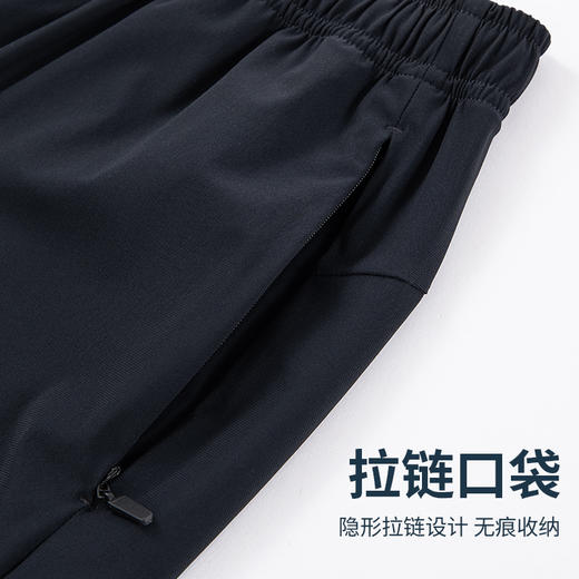 OZARK奥索卡2025夏新品男户外休闲凉感透气运动长裤高弹防晒UPF50OGGQM523095 商品图3