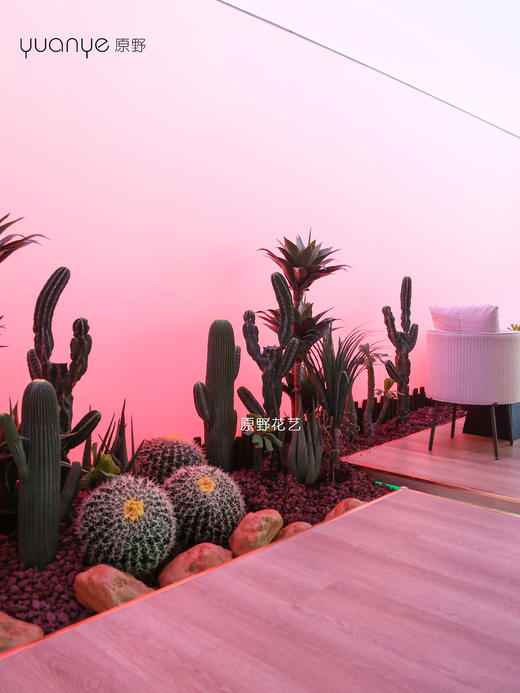 仿真花艺造景/假花造景/家居会所商业楼/生态景观场景布置/店铺绿植造景（具体价格咨询商家） 商品图3