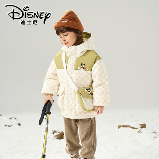 Disney/迪士尼XH儿童双面穿羽绒服拼色款【拍一发五】XME4SU387 商品图3
