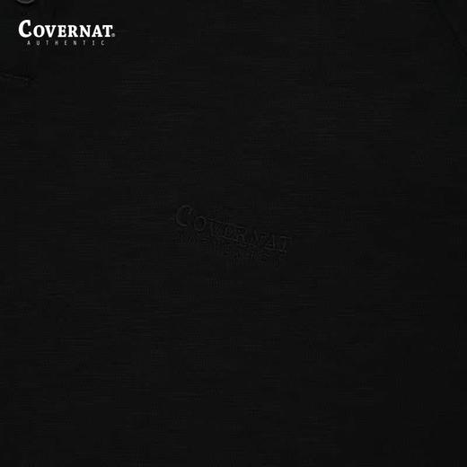 covernat韩国潮牌纯色纯棉宽松t恤竹节棉圆领短袖2025夏季CO2402ST23 商品图3