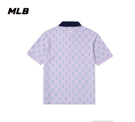 【限时秒杀】MLB女装短袖2023夏季新款运动服翻领半袖休闲T恤3FPQM0233【无货退款介意勿拍】 商品图3
