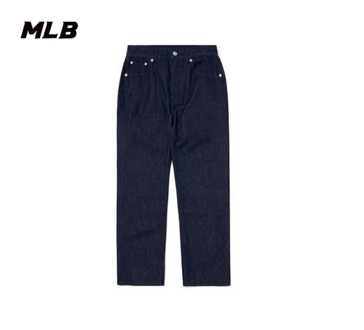 MLB男女同款老花系列牛仔长裤3FDPM0324 商品图3