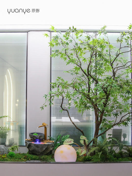 仿真花艺造景/假花造景/酒店别墅庭院室内外景观设计/店铺仿真绿植造景（具体价格可咨询商家） 商品图2