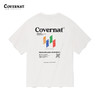 covernat韩国潮牌男女情侣同款短袖时尚图案 T 恤2024春夏新CO2402ST32 商品缩略图1