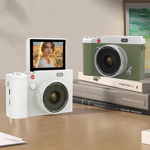 CCD相机 | 可翻转屏幕，6400万像素，4K画质，大片氛围感【下单3-5天发货】 商品图0