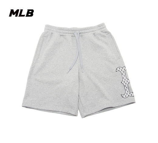 MLB男女同款裤腿标老花标短裤3ASPM0143【无货退款介意勿拍】 商品图8