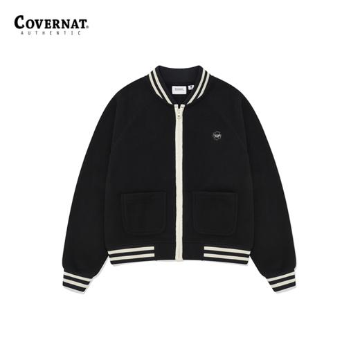 Covernat秋季新品女士四叶草心形摇粒绒夹克外套CO2303JK70 商品图1