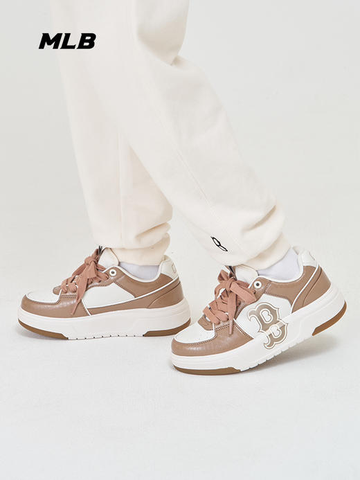 MLB男女同款大标皮面拼接色学长鞋3ASXCLX4N 商品图3