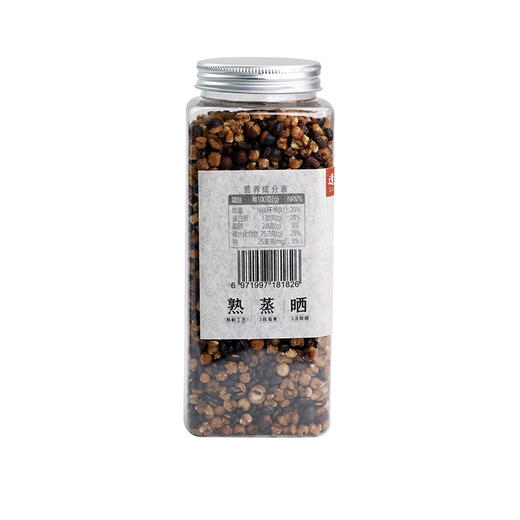 逢食芡实赤豆薏米茶 330g/瓶 古法柴火土灶 三蒸三晒一翻炒 干嚼都很香 商品图7