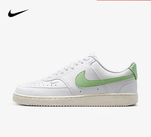【春日秒杀】Nike/耐克女鞋COURT小空军白绿低帮复古运动鞋休闲板鞋FV9952 商品图1