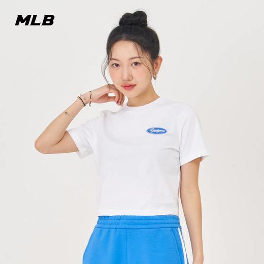MLB女款小标圆形标基础款短款T恤3FTSV1843【无货退款介意勿拍】 商品图2
