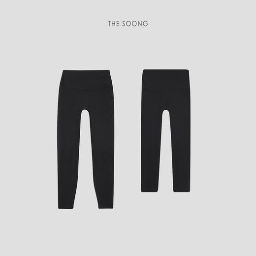 THESOONG|新科技一片式剪裁"氨锦混纺三针工艺亲肤裸感瑜伽裤HWKZ5424 商品图0