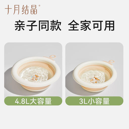 婴儿洗脸盆初生宝宝盆洗脚洗pp盆儿童可折叠盆子小脸盆 商品图7